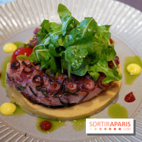 Laurier by Mavrommatis aux Galeries Lafayette - Poulpe grillé