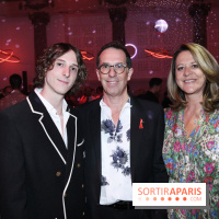 © Rachid Bellak - Nicolas Hieronimus pdg L'Oréal, sa femme Geraldine et son fils Noé 2