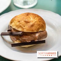 Glace insolite : la glace pain au chocolat de Sain