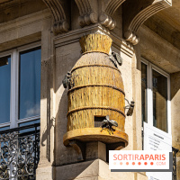 La ruche insolite, vieille enseigne aux Halles -  A7C0194