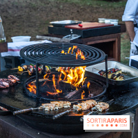 Garden barbecue au Trianon Palace à Versailles