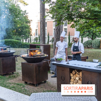 Garden barbecue au Trianon Palace à Versailles
