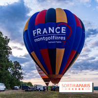 Montgolfière à Fontainebleau, vol au dessus de l'Ile-de-France -  A7C8975