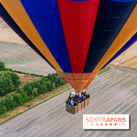 Montgolfière à Fontainebleau, vol au dessus de l'Ile-de-France