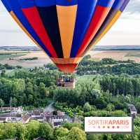 Montgolfière à Fontainebleau, vol au dessus de l'Ile-de-France