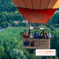 Montgolfière à Fontainebleau, vol au dessus de l'Ile-de-France -  A7C9000