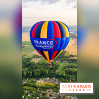 Montgolfière à Fontainebleau, vol au dessus de l'Ile-de-France