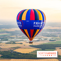 Montgolfière à Fontainebleau, vol au dessus de l'Ile-de-France -  A7C9007