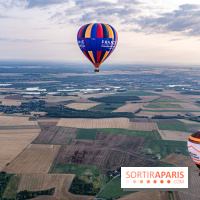 Montgolfière à Fontainebleau, vol au dessus de l'Ile-de-France