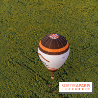 Montgolfière à Fontainebleau, vol au dessus de l'Ile-de-France -  A7C9026