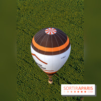 Montgolfière à Fontainebleau, vol au dessus de l'Ile-de-France -  A7C9027