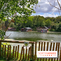 L'étang de la Galiotte dans le parc du Peuple de l'Herbe - Carrières-sous-Poissy (Yvelines)