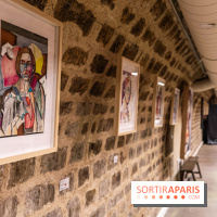Exposition street-art Fragments par Ensemble Réel a l’église de la Madeleine