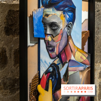 Exposition street-art Fragments par Ensemble Réel a l’église de la Madeleine