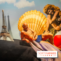 Nouvelles du paradis, la carte postale de vacances : l'exposition ensoleillée au Musée de la Poste - IMG20230905193443