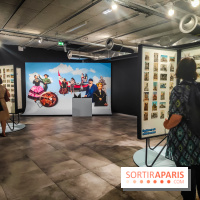 Nouvelles du paradis, la carte postale de vacances : l'exposition ensoleillée au Musée de la Poste - IMG20230905193048