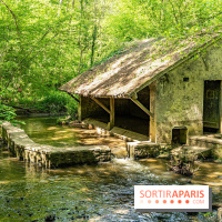 Village de Dampierre en Yvelines  -  Lavoir de Maincourt