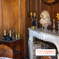 Domaine de Jean-Claude Brialy à Monthyon salle à manger