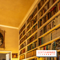 Domaine de Jean-Claude Brialy à Monthyon bibliothèque