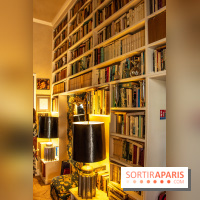 Domaine de Jean-Claude Brialy à Monthyon bibliothèque