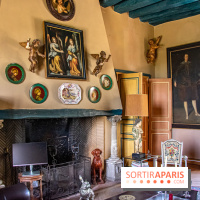 Domaine de Jean-Claude Brialy à Monthyon salon