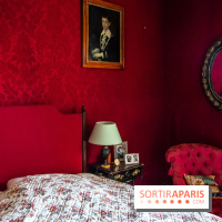 Domaine de Jean-Claude Brialy à Monthyon chambre Romy Schneider