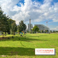 Le Grand Parc des Docks, à Saint-Ouen