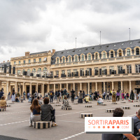 Horizon, le spectacle dans la cours du Palais Royal