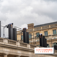 Horizon, le spectacle dans la cours du Palais Royal