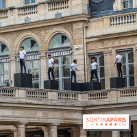Horizon, le spectacle dans la cours du Palais Royal