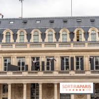 Horizon, le spectacle dans la cours du Palais Royal