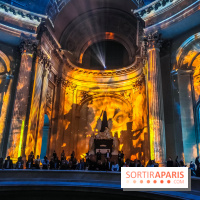 Aura, un spectacle son et lumières qui illumine le Dôme des Invalides - photos et vidéo