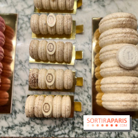 Ladurée - Bûches de Noël 2023 macarons