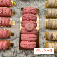 Ladurée - Bûches de Noël 2023 macarons