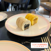 Ladurée - Bûches de Noël 2023 macarons