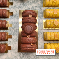 Ladurée - Bûches de Noël 2023 macarons