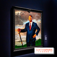 Exposition Kehinde Wiley - Dédale du Pouvoir - Musée du Quai Branly Jacques Chirac - photos  -  A7C2042