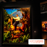 Exposition Kehinde Wiley - Dédale du Pouvoir - Musée du Quai Branly Jacques Chirac - photos  -  A7C2033