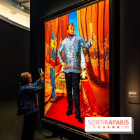 Exposition Kehinde Wiley - Dédale du Pouvoir - Musée du Quai Branly Jacques Chirac - photos  -  A7C2037