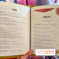 Pomelo bistrot méditerranéen Paris 2 - menu