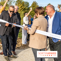 Les lodges de Thoiry - dormir à Thoiry en Terres d'Afrique - Photos -  Inauguration - Antoine Duléry