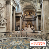 Le Panthéon à Paris - les photos intérieur - pendule Foucault