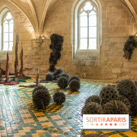 Exposition Entre Les Murs de Tanja Smeets et Karin van Dam Abbaye de Maubuisson