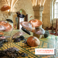 Exposition Entre Les Murs de Tanja Smeets et Karin van Dam Abbaye de Maubuisson