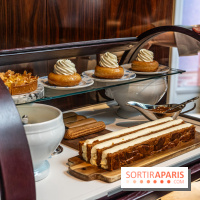 Le 19.20 by Norbert Tarare, le nouveau restaurant du Prince de Galles - photos -  chariot desserts