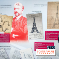 Tour Eiffel : une exposition inédite gratuite en hommage à Gustave Eiffel sur le parvis - nos photos