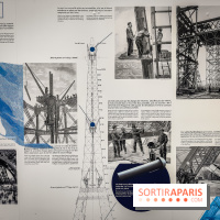 Tour Eiffel : une exposition inédite gratuite en hommage à Gustave Eiffel sur le parvis - nos photos
