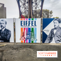 Tour Eiffel : une exposition inédite gratuite en hommage à Gustave Eiffel sur le parvis - nos photos