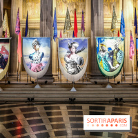 Raphaël Barontini, les photos de son installation monumentale au Panthéon