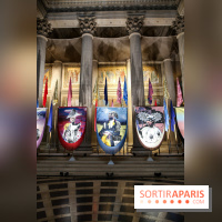 Raphaël Barontini, les photos de son installation monumentale au Panthéon